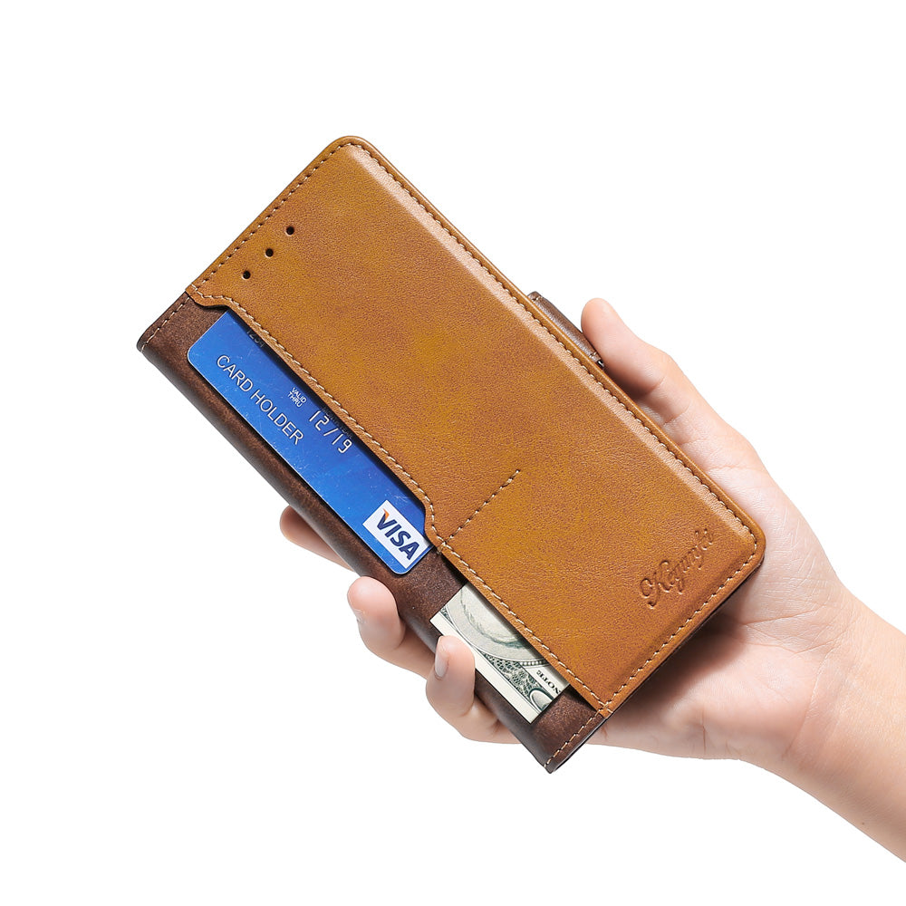 For Samsung Galaxy F14 5G PU Leather Cover Contrast Color Wallet Stand Flip Phone Case For Samsung Galaxy F14 5G PU Leather Cover Contrast Color Wallet Stand Flip Phone Case